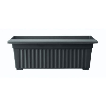 Corinthian Trough - 70cm - Black