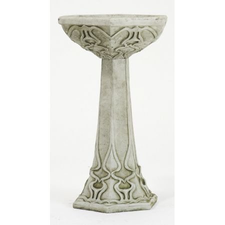 Art Deco Bird Bath