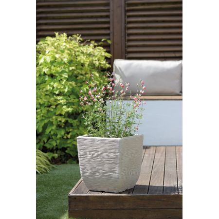 Cotswold Planter 32cm Square - Limestone Grey - image 2