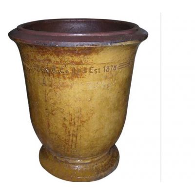 Courtyard Urn - Old Leather - Medium