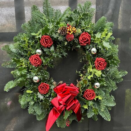 Door Wreath - 'Artificial' - Small