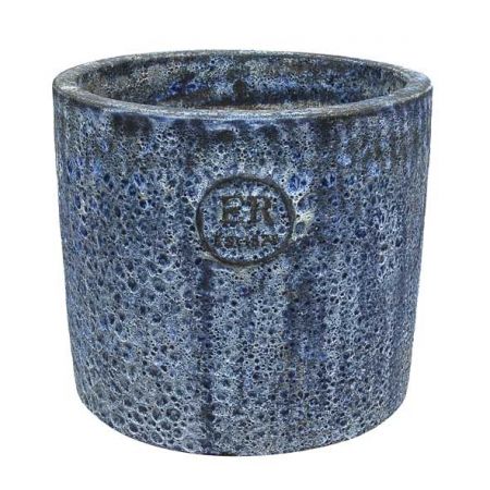 Round Planter - Lava Lapis - Medium