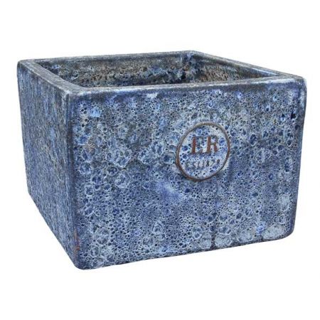 Square Planter - Lava Lapis - Large