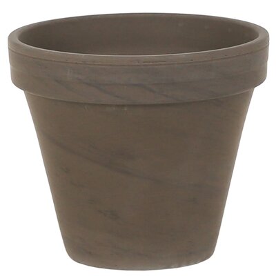 ESSENTIALS 10CM CHOCOLATE TERRACOTTA POT