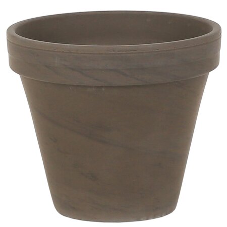 ESSENTIALS 14CM CHOCOLATE TERRACOTTA POT