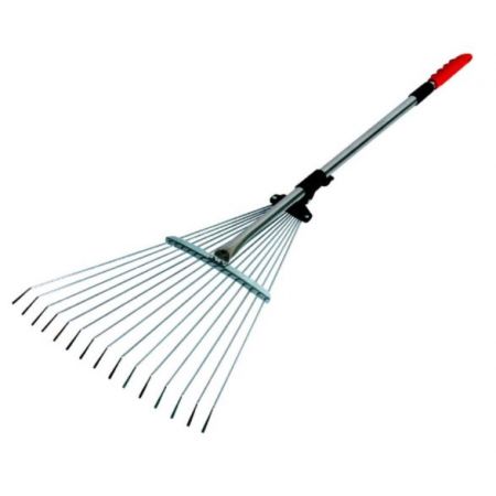 Darlac Expanding Telescopic Rake - 15 Tine