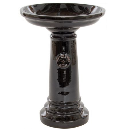 Heritage BirdBath - Black - 37cm