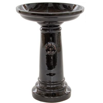 Heritage BirdBath - Black - 37cm