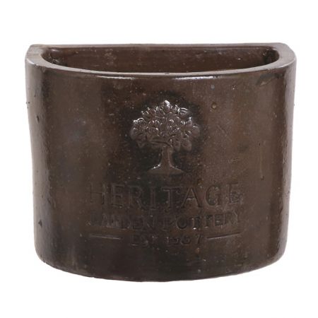 HERITAGE GARDEN POTTERY 37CM RUSTIC HERITAGE D POT - image 1