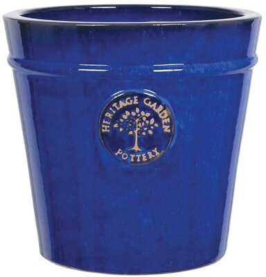 HERITAGE GARDEN POTTERY 41CM BLUE HERITAGE POT