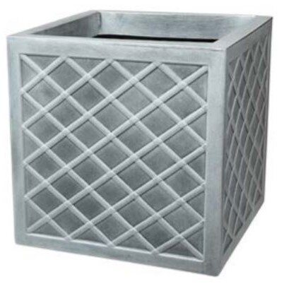 Lazio Planter - Large - 38cm - Pewter