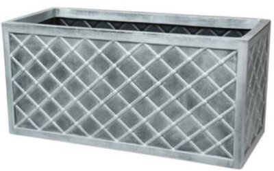 Lazio Trough - 70cm - Pewter