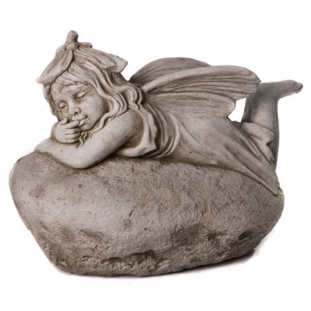 Lying Fairy on Rock