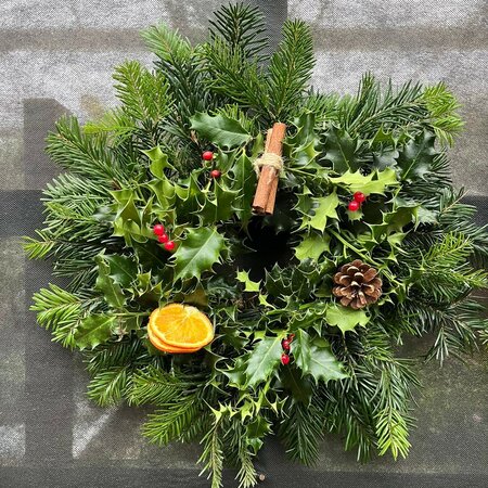 Memorial Wreath - 'Natural' - Small - image 1