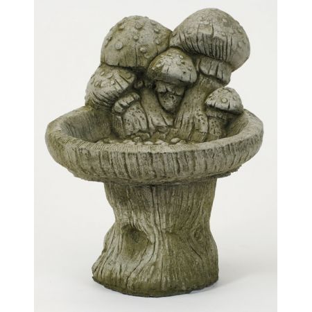 Mushroom Bird Bath