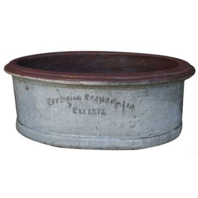 Oval Trough - Stone - Medium