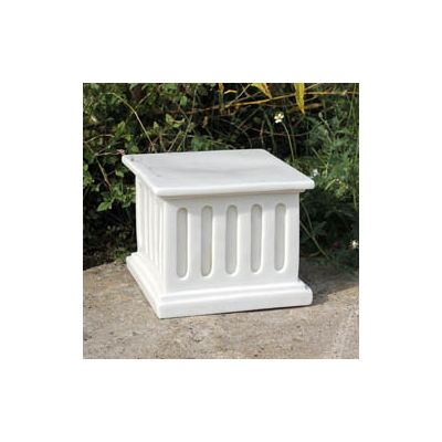 Rectangular Plinth Medium White