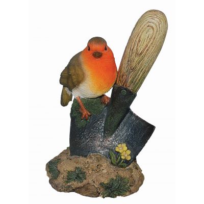 Robin on Trowel