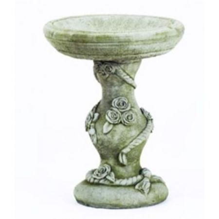 Rose Bird Bath