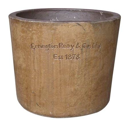 Round Planter - Old Leather - Medium