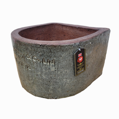 Rounded Tub - Stone - Small