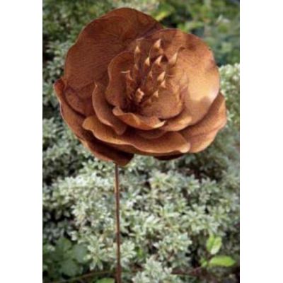 Rustic Oriental Poppy Stake