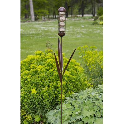 Rustic Reed Fat Ball Border Feeder