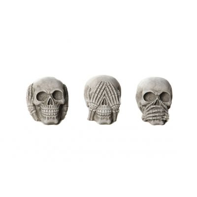 Set of 3 Skulls