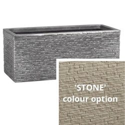 Slate Trough 60cm - Stone