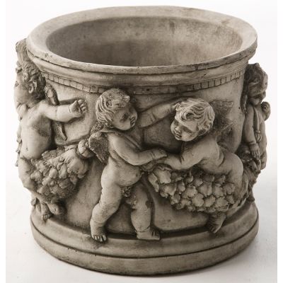 Small Cherub pot