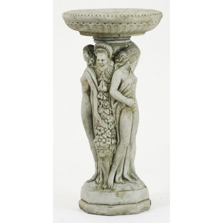 Three Graces Bird Bath